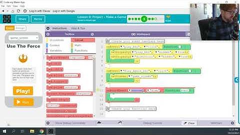 CSD Unit 6: Lesson 9 - Project - Make a Game