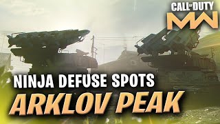 MW Ninja Defuse Spots Arklov Peak (The Best Spots for Getting Defuses)