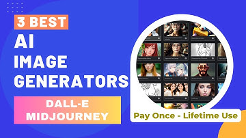 3 Best AI Image Generators Lifetime Deal 2023  - AI Art - Dall E 2  | Midjourney | Stable Diffusion
