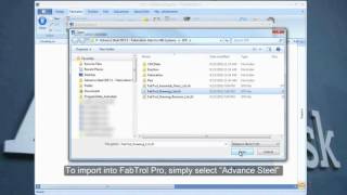 Advance Steel - Model information exported to FabTrol Pro Advance Steel - Model information exported to FabTrol Pro