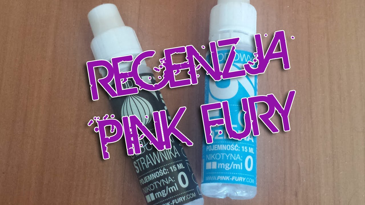 Recenzja Liquidu PINK FURY: Lodziara i Cebulaki Strawnika.