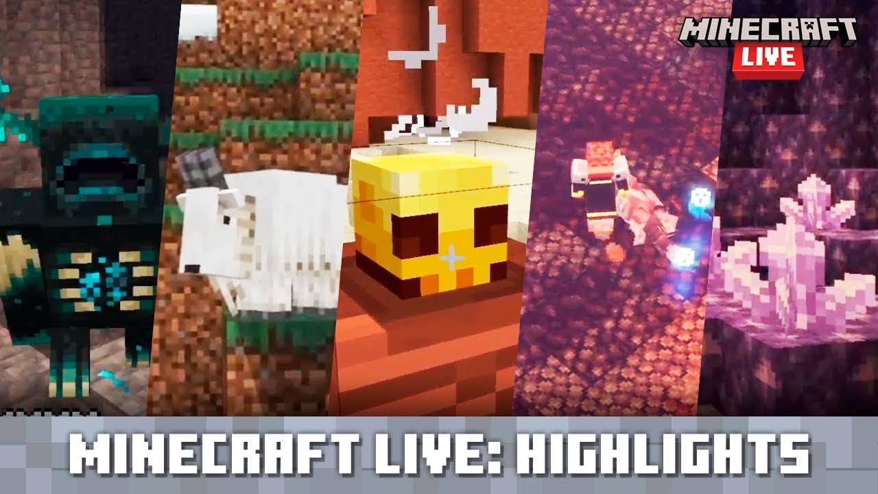 Minecraft Live アップデートハイライト Youtube