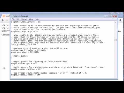 Beginner PHP Tutorial   155   SQL Injection Part 5
