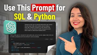 How I Use ChatGPT to Write SQL & Python without any Error | Generative AI for Data Analyst