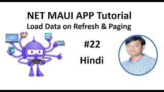 .NET MAUI Tutorial For Beginners 22 - Refresh View, Paging in Collection View