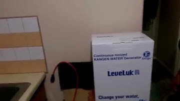 Unboxing Kangen Water Leveluk R machine