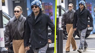 Bradley Cooper and Gigi Hadid HOLD HANDS in London