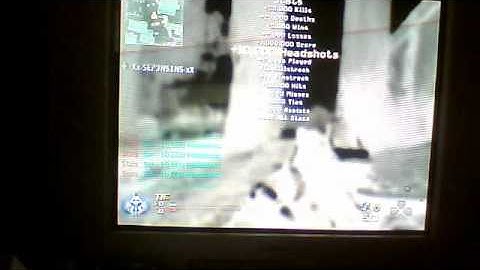 admin menu on Mw2 PS3