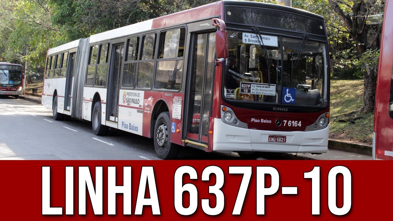 Linhas de Ônibus #21 - 637P-10 - Terminal Santo Amaro/Terminal Pinheiros