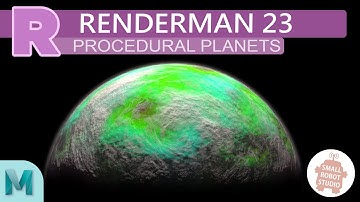 Renderman 23 Procedural Planets Tutorial