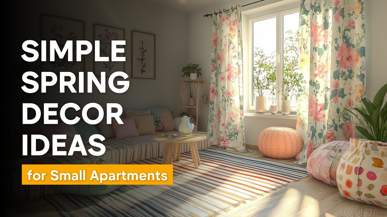 Spring Decor Ideas for Small Apartments - Easy and Budget-Friendly Hacks You Need 