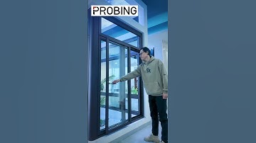 The newly designed sliding window system slides open and does not take up space, which is more