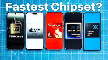 Best Chipset: Snapdragon Elite Gen 5 vs. Dimensity 9500, A19 Pro, Exynos, Tensor!