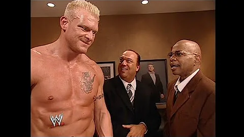 Heidenreich, Paul Heyman & Theodore LongBackstage!...