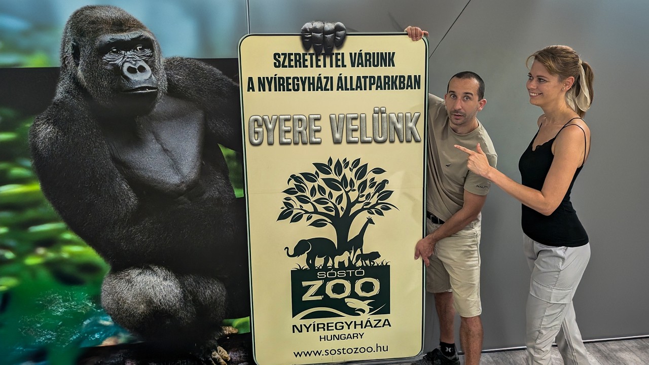 Kipróbáltuk a NYÍREGYHÁZI ÁLLATPARK új élményeit 😍@Nyíregyházi Állatpark