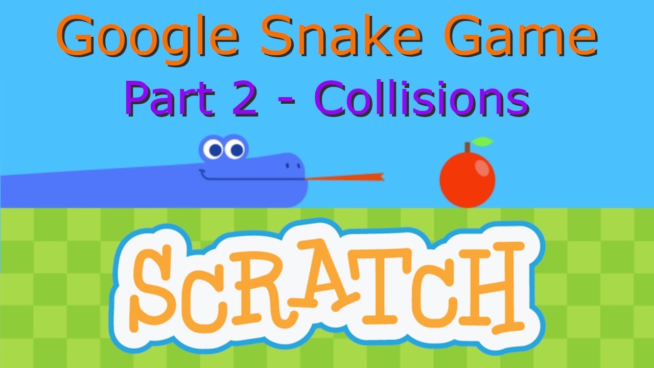 How to make the Google snake game in Scratch! [Part 1] 