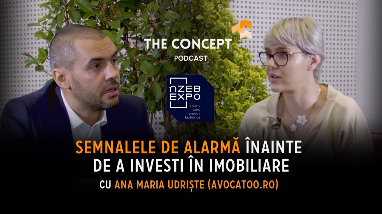 Cum să te ferești de ȚEPE în IMOBILIARE? | Ana Maria Udriște ( @Avocatoo ) | TC podcast @nzebexpo