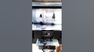 Counting Pakistani 1000 Rupees Notes with Money Counting Machine |ATM FitCurrency #turnaroundtime