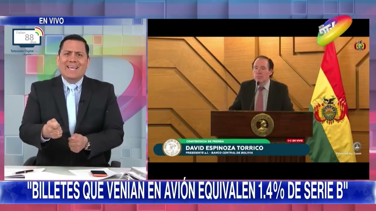 Barbaridad Pdte del BCB: anuló serie B sin decir que era por 48 hrs, afectó billetes de Bs 10, 20 y 