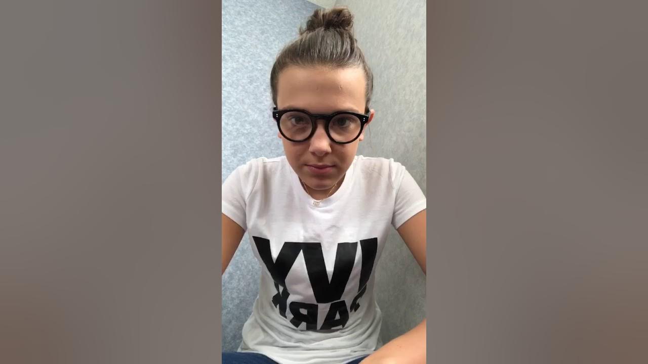 Millie Bobby Brown - Instagram Livestream 07-11-2019 