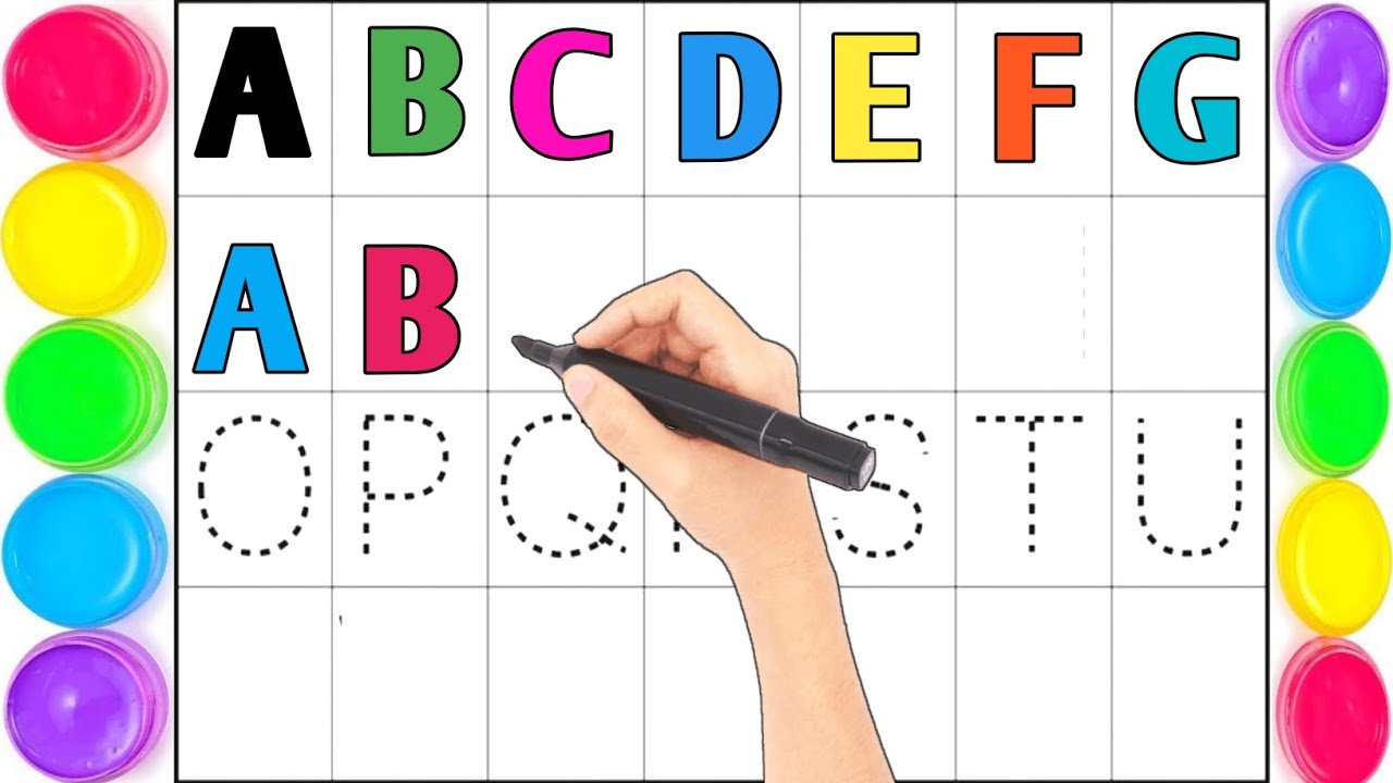 ABC Alphabet | Easy abcd | ABC Song for Kids | Learn A to Z Phonics ...