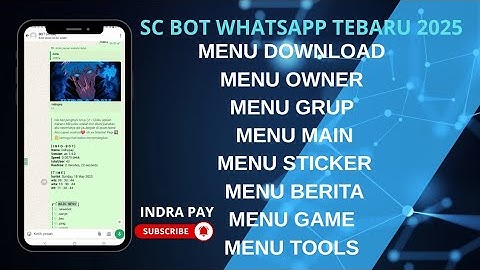 SC BOT WA TERBARU!!! NAKANO MIKU PARING CODE ||FITUR BRAT/VID || PLAY FITUR || ANTI BACKDORR |2025