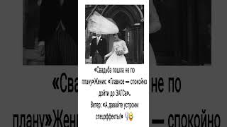 «Свадьба пошла не по плану» #юмор #шуточное #funny #прикол #ржач #мемас #анекдоты #мем #ржака #море