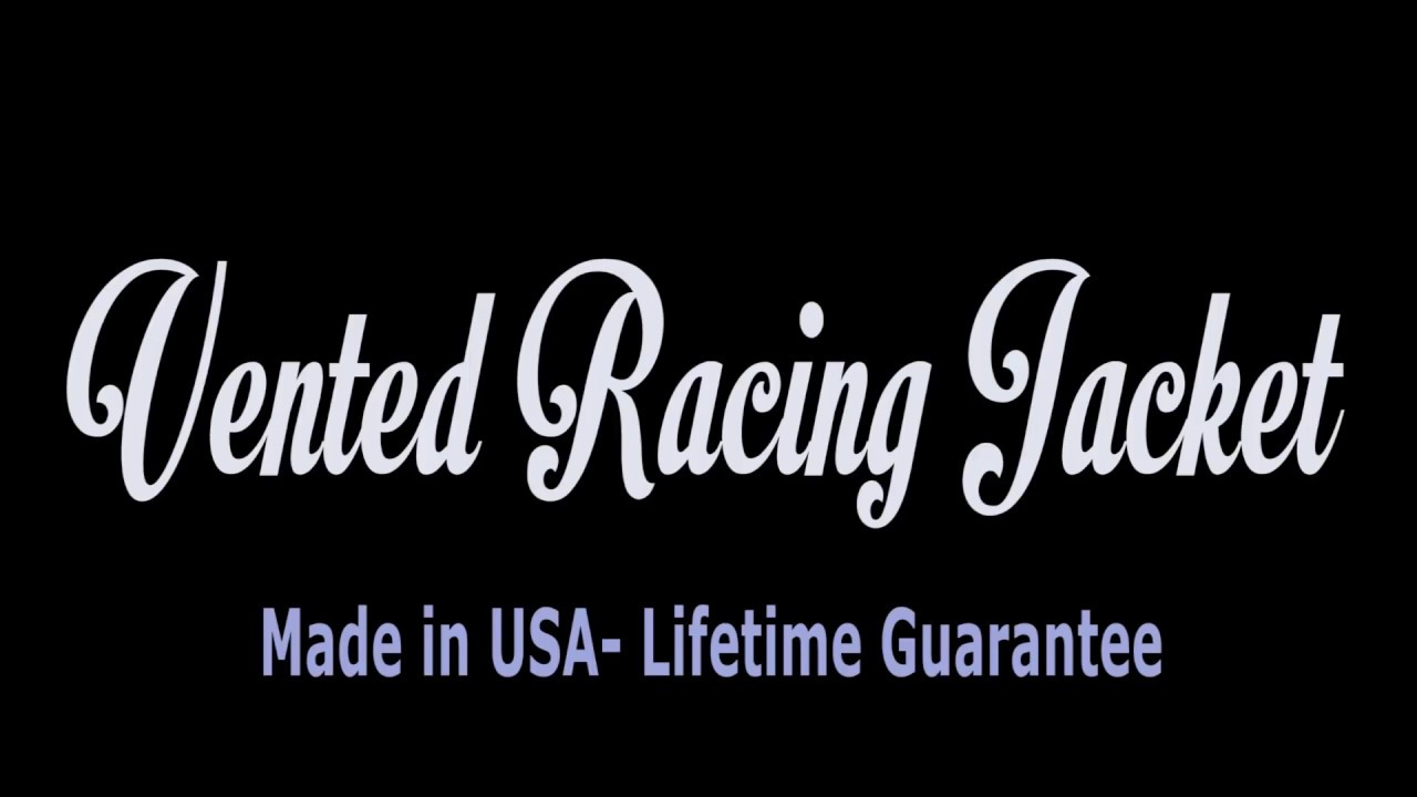 Fox Creek Leather's Vented Racing Jacket