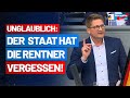Der Staat hat die Rentner vergessen! René Springer - AfD-Fraktion im Bundestag