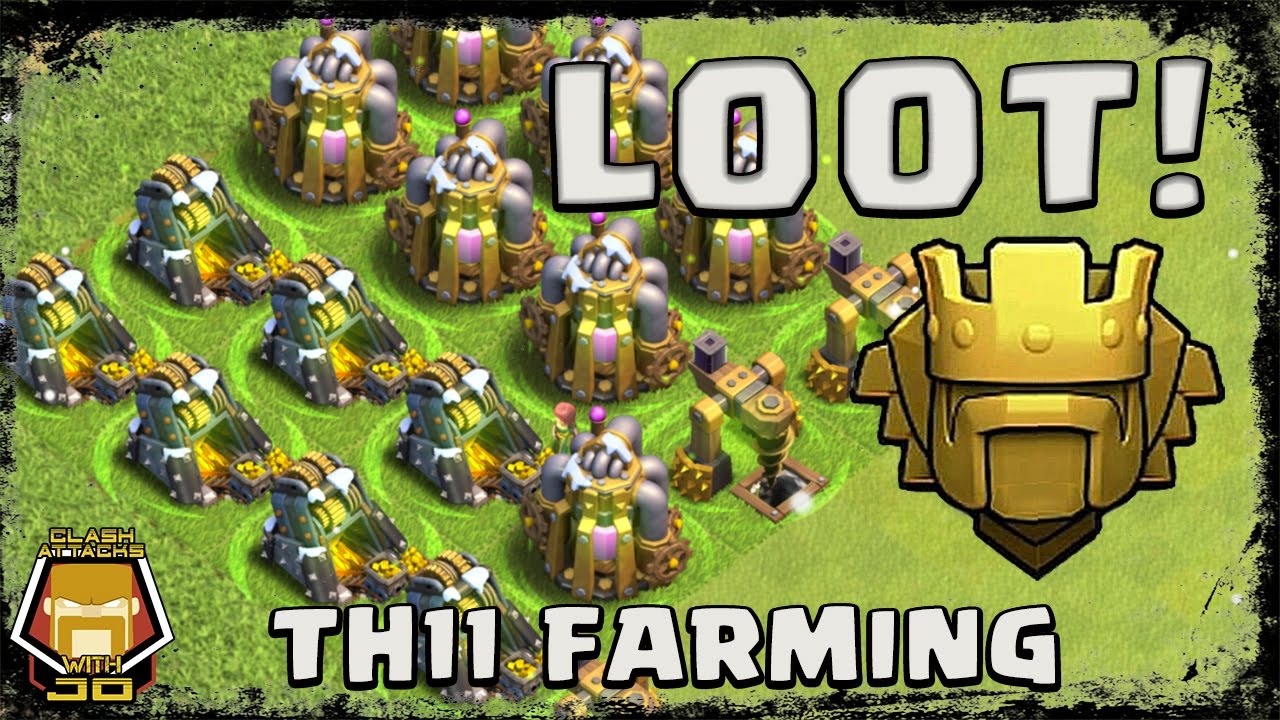 Clash Of Clans Loot Chart