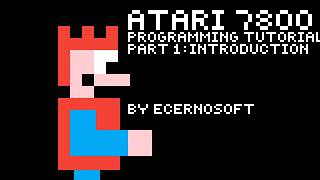 Celebrity Atari 7800 programming tutorial: Introduction to the 7800 Profile