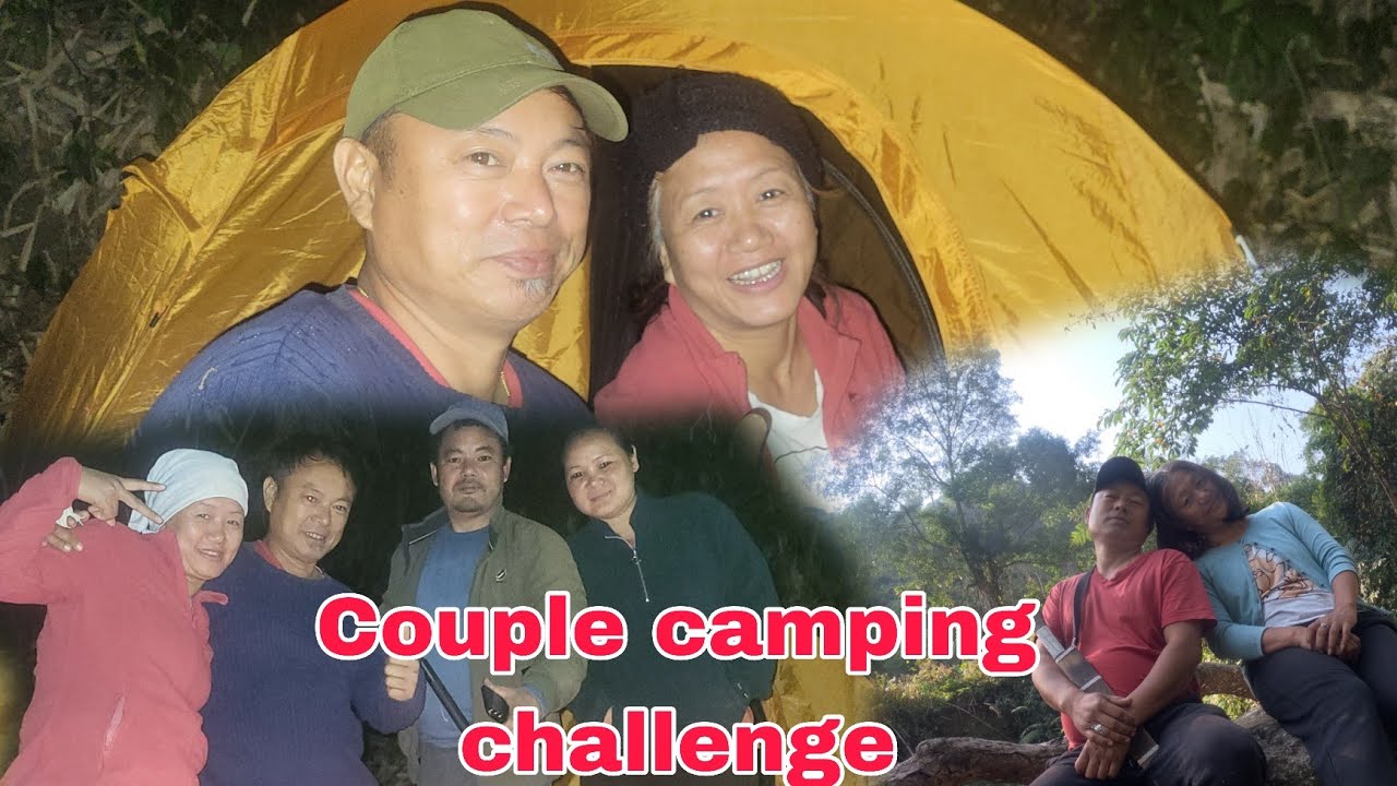 Couple camping challenge/Arunachal/ traditional fishing.