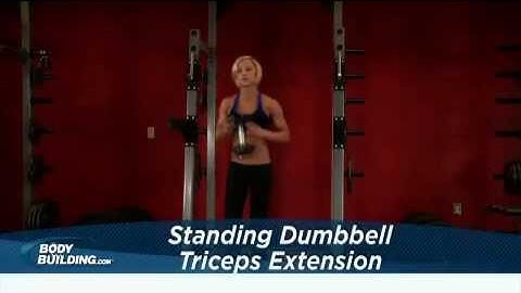 Dumbbell Triceps Extension - Tricep Exercise - Bodybuilding.com