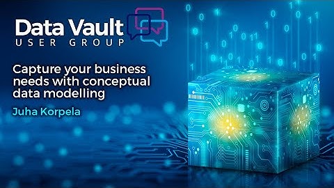 Conceptual Data Modelling is the key to Success with Data Vault