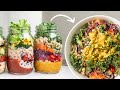 Meals in a jar 4x healthy meal prep