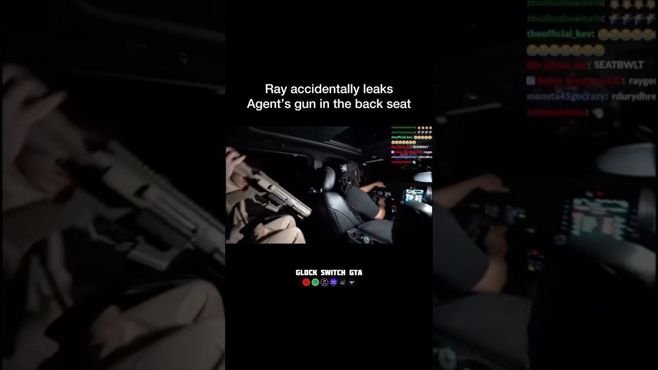 Ver Ray accidentally leaks Agent’s gun in the back seat #shorts no YouTube Ver Ray accidentally leaks Agent’s gun in the back seat #shorts no YouTube