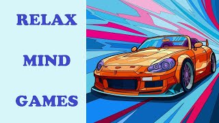 Hey Color Paint by Numbers app Colour with me Fast Car #relaxing #coloring #mindfulness screenshot 2