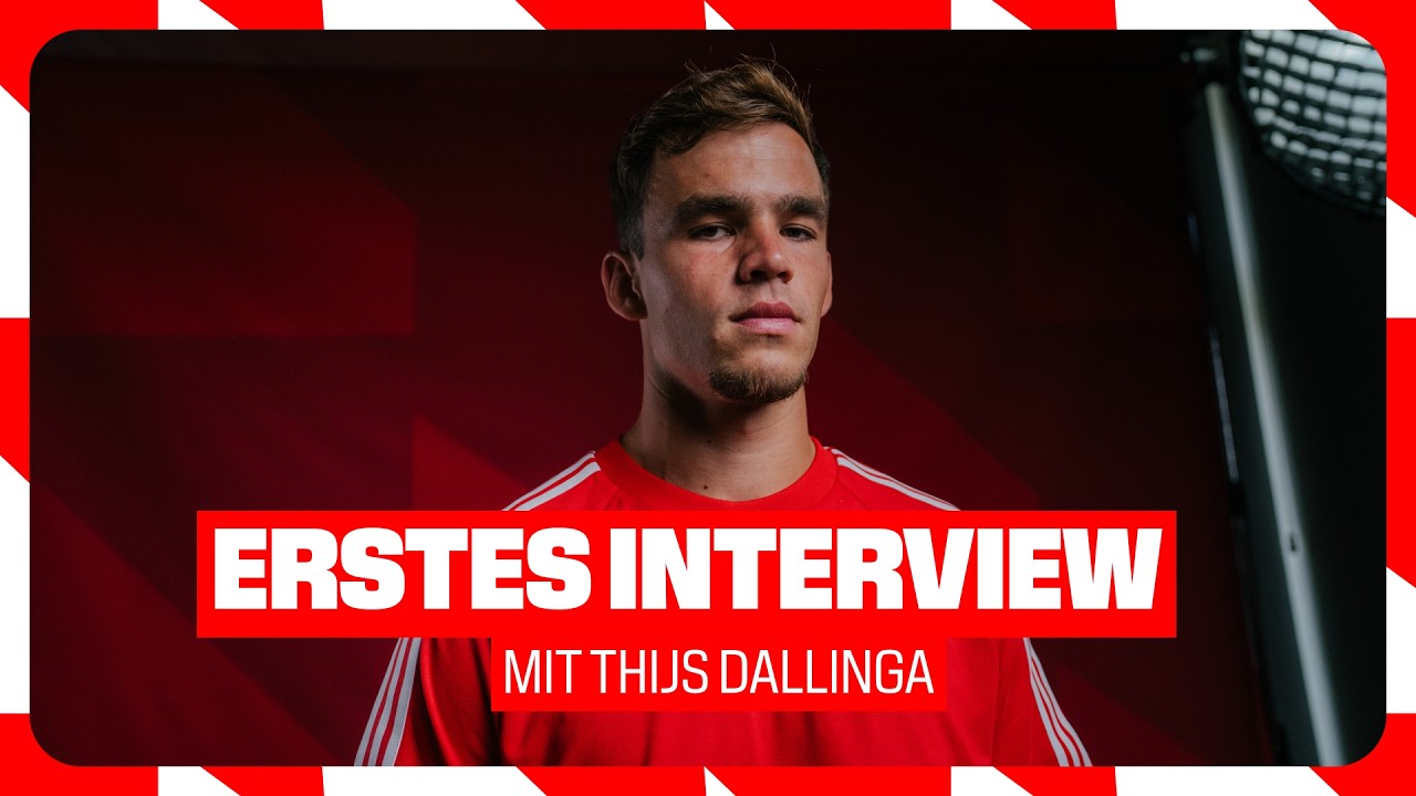 Erstes INTERVIEW mit Thijs DALLINGA | „Der einfachste Wechsel meiner Karriere“ |1. FC Köln
