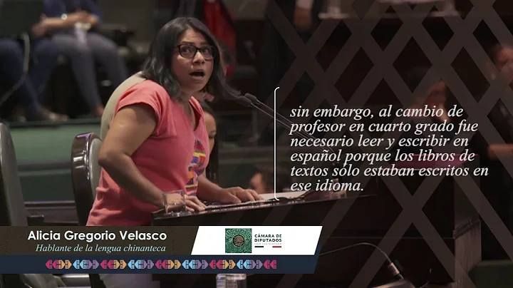 Intervencin de Alicia Gregorio Velasco, docente y ...