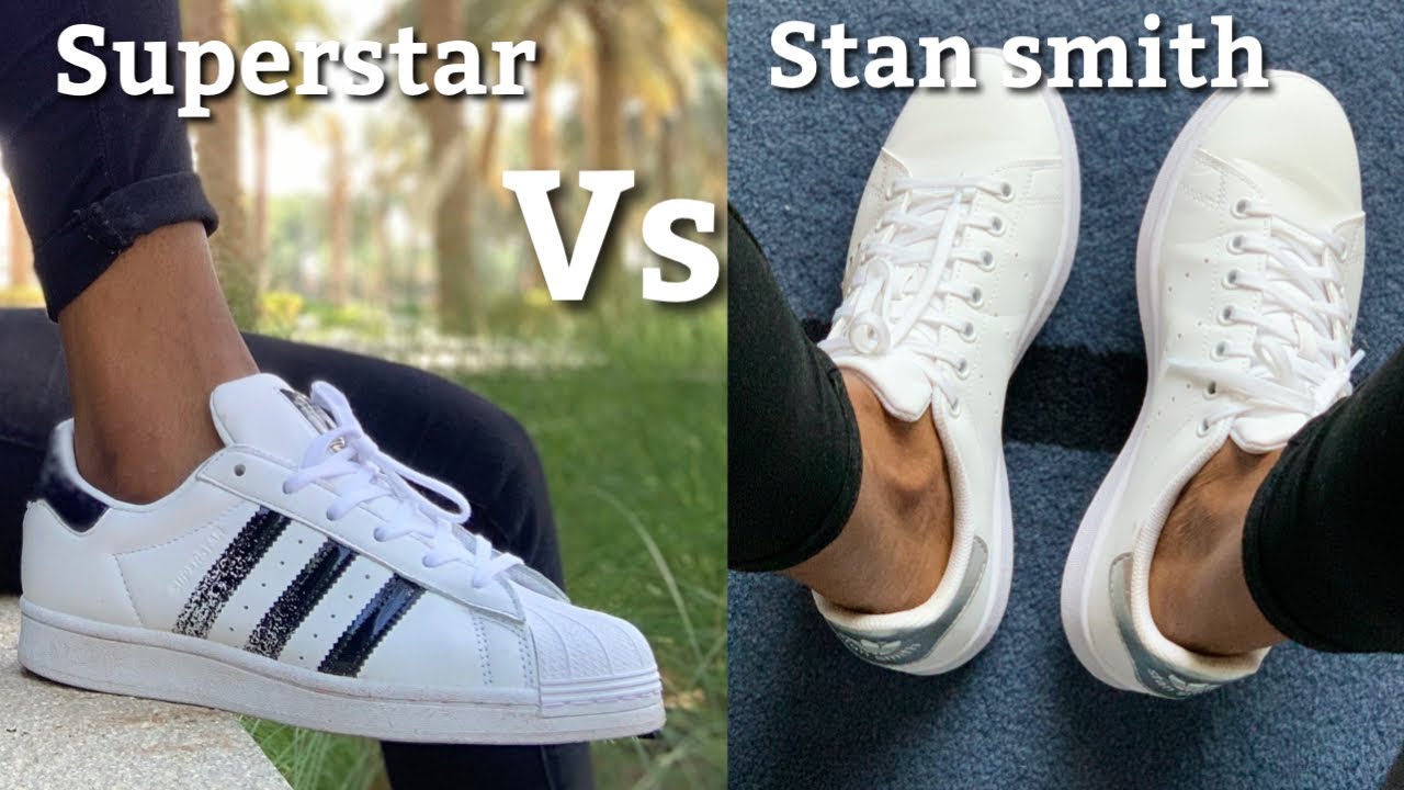 SUPERSTAR OR STAN SMITH?? WOMEN The ultimate comparison | 2021 | WinfreyKaytesi - YouTube