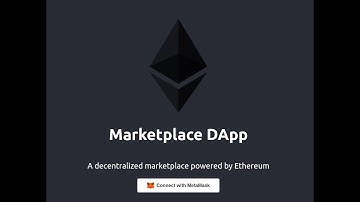 Marketplace DApp Demo