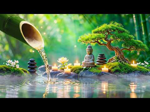 Música relajante y agua de bambú????Sana la mente, reduce el estrés y deja de pensar demasiado #5