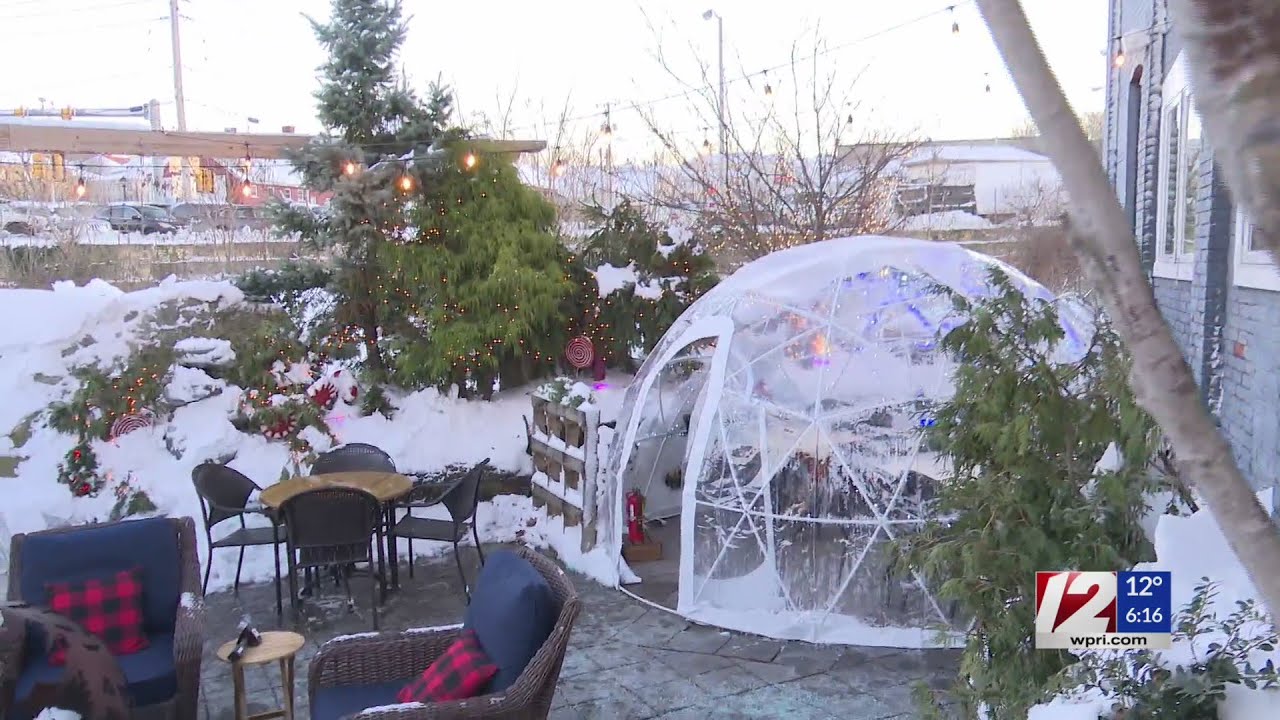 'The igloo experience': How one Fall River restaurant got creative with outdoor dining