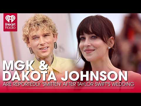 MGK & Dakota Johnson Reportedly 'Smitten' After They 'Hit It Off' At Taylor Swift's Wedding