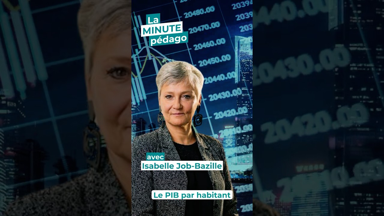 La minute pédago – Le PIB par habitant