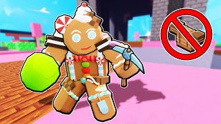 Gingerbread Kit With No Armor PRO Gameplay (Roblox Bedwars) screenshot 3