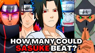 Hebi Sasuke vs Every Akatsuki Member