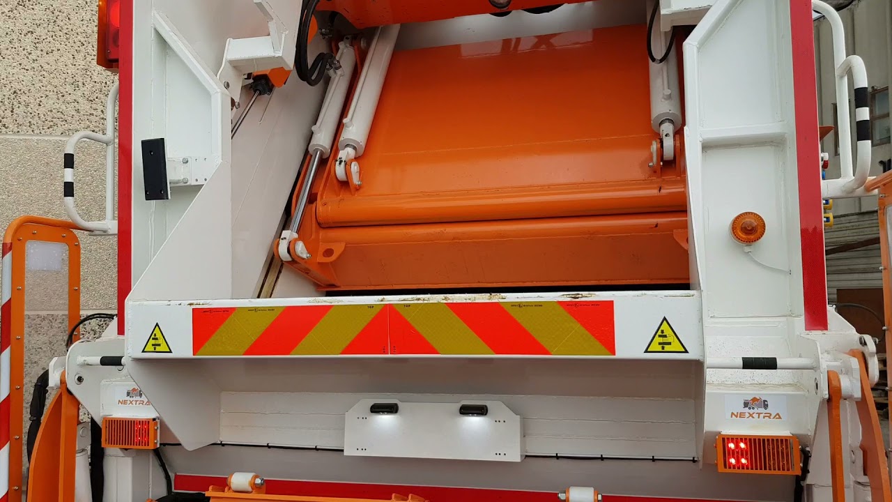 Compattazione - Ciclo di compattazione di un compattatore per RSU