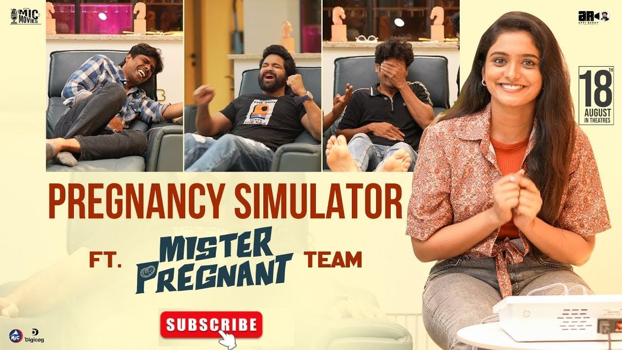 Pregnancy simulator video by Mr Pregnant movie team | Telugu Vox News