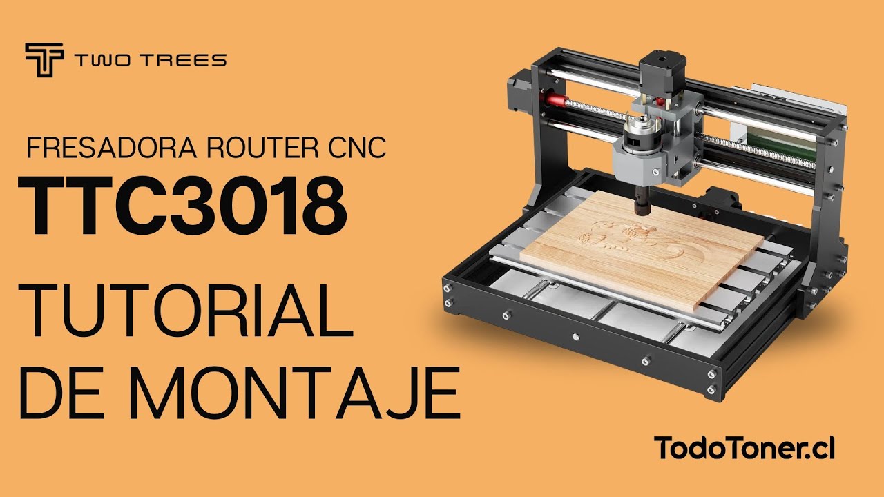 TWO TREES | Router CNC TTC3018 - Unboxing y Tutorial de Armado 🛠 (En ...